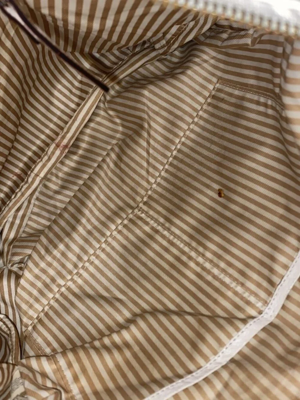 Kate Spade Ella Cobble Hill Hobo - White Leather Gold Hardware Expandable EUC